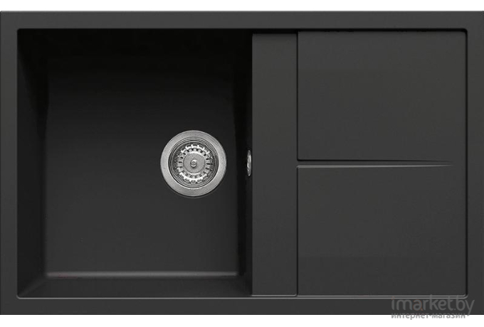 Кухонная мойка Elleci Unico 300 G40 Full Black [LGU30040]
