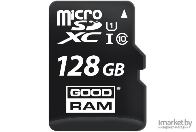 Карта памяти GOODRAM 128GB microSD Class 10 UHS I + adapter [M1AA-1280R12]