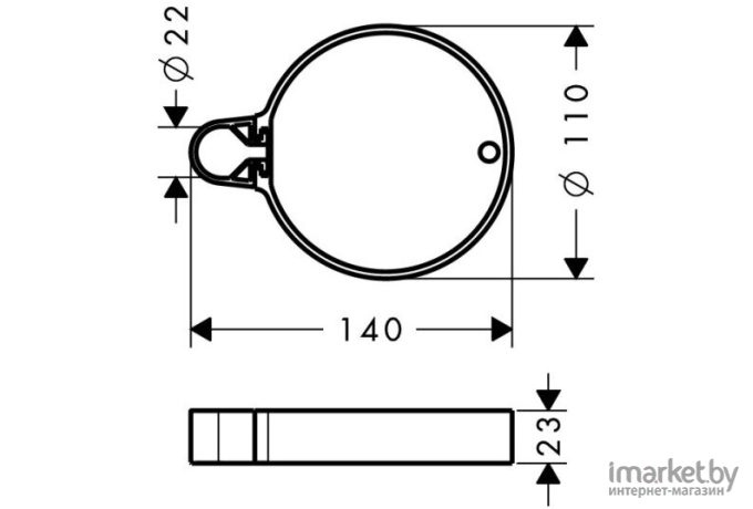 Мыльница Hansgrohe Croma 28678000