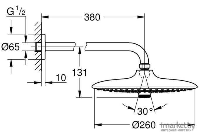 Душевая панель Grohe Euphoria SmartControl 26459000