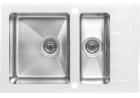 Кухонная мойка ZorG GS 7850-2 White
