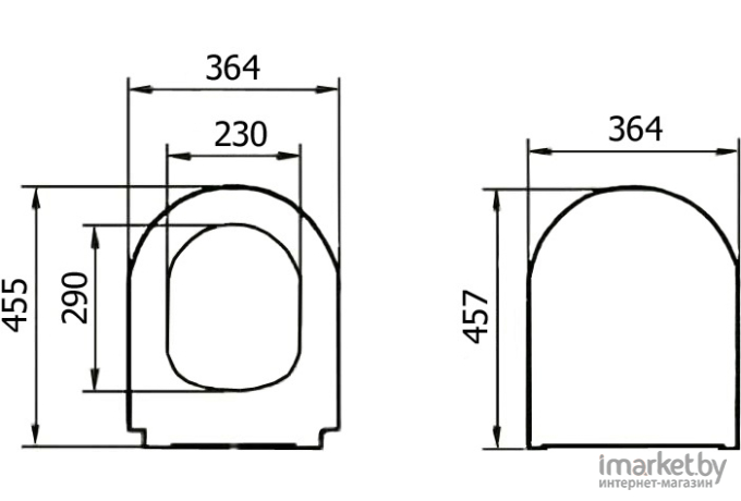 Сиденье для унитаза Vitra Soft Slim с микролифтом 110-003-019