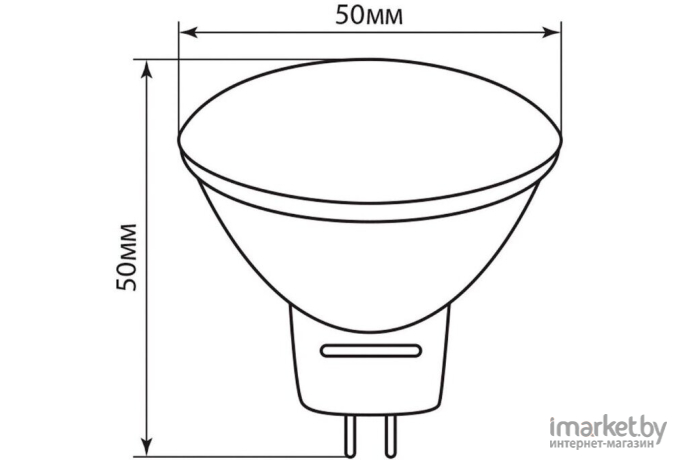 Лампочка Feron LB-26 GU5.3 7 Вт 6400 К [25237]