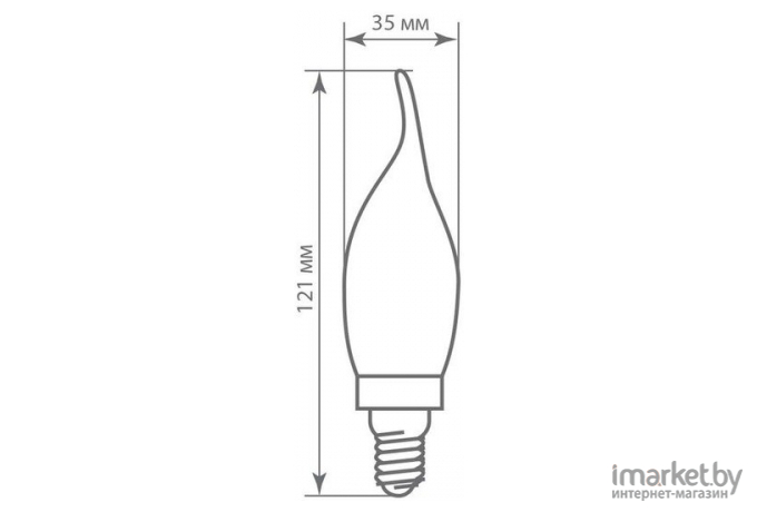 Лампочка Feron LB-67 E14 7 Вт 4000 К [25781]