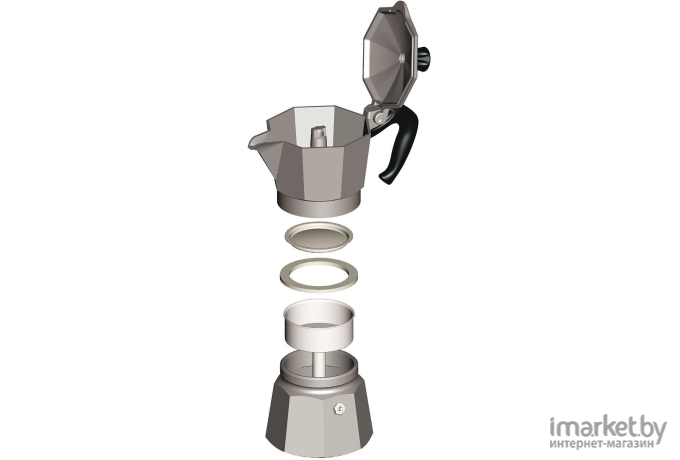 Кофеварка Bialetti 1164 Moka Express Silver