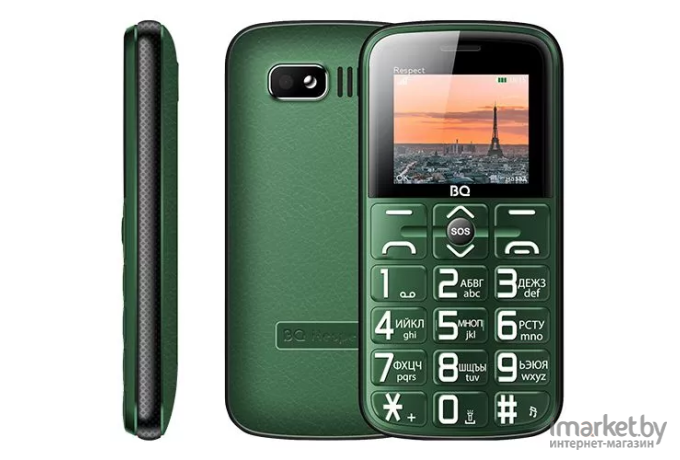 Мобильный телефон BQ-Mobile BQ-1851 Respect Green