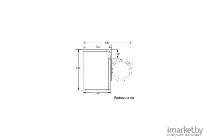 Стиральная машина BEKO RGE 585P2 BSW