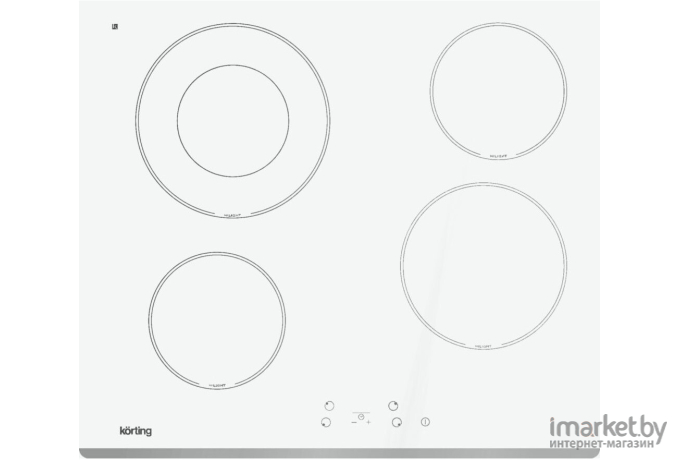 Варочная панель Korting HK 62001 BW