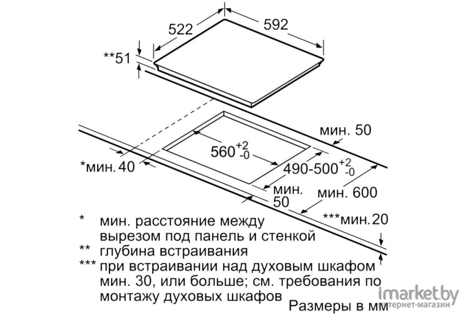 Варочная панель Bosch PVS651FB5E