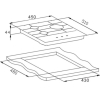 Варочная панель Weissgauff HGG 451 BFh
