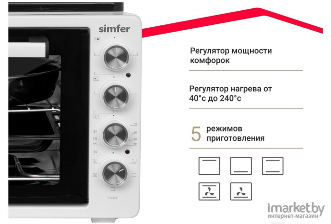 Мини-печь Simfer M 4242