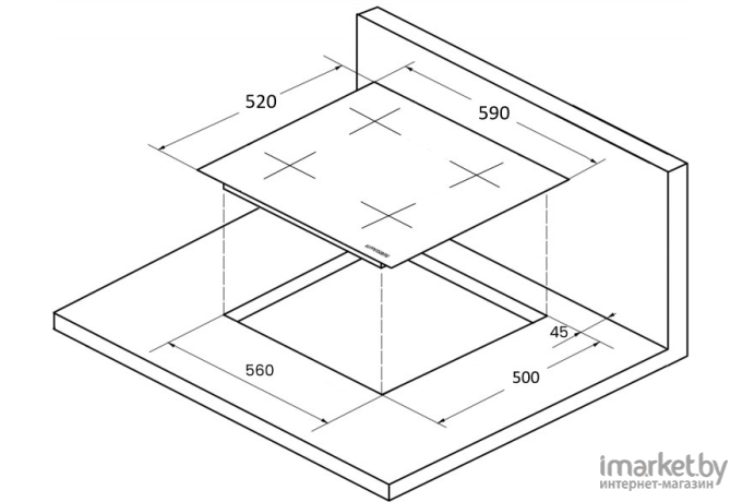 Варочная панель KUPPERSBERG ICS 608