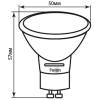 Лампочка Feron 80LED 7W 230V GU10 2700K LB-26 [25289]