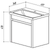  Belux Тумба под умывальник Мадрид НП50-01