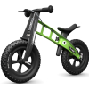 Беговел FirstBIKE Fat с тормозом зеленый