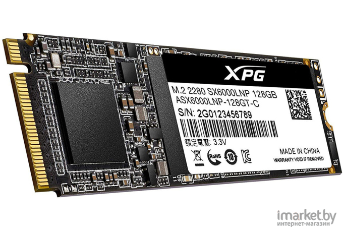 SSD диск A-Data XPG SX6000 Lite 128GB (ASX6000LNP-128GT-C)