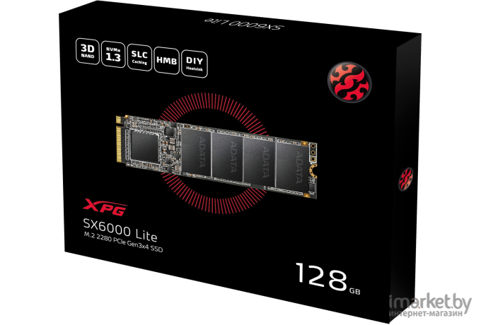 SSD диск A-Data XPG SX6000 Lite 128GB (ASX6000LNP-128GT-C)