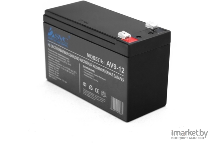 Аккумулятор для ИБП SVC AV9-12 9Ah/12V