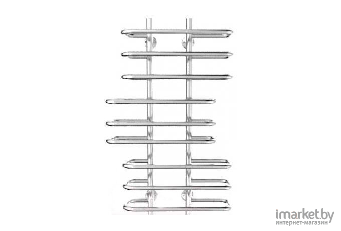 Полотенцесушитель Ростела Аккорд 90x65/9 1" водяной