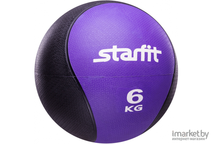 Медицинбол Starfit Pro GB-702 6 кг фиолетовый