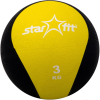 Медицинбол Starfit Pro GB-702 3кг желтый