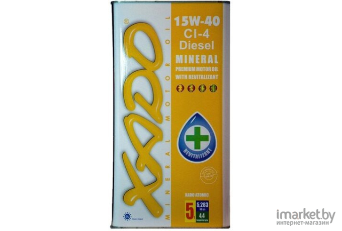 Моторное масло Xado Atomic Oil 10W40 CI-4 Diesel  (5л) [ХА 20349]