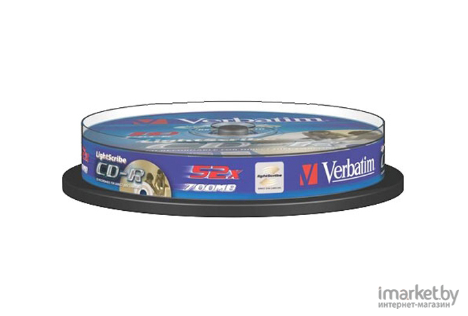 Оптический диск Verbatim CD-R 700Mb Extra Protection DL 52x 50 шт. CakeBox [43351]