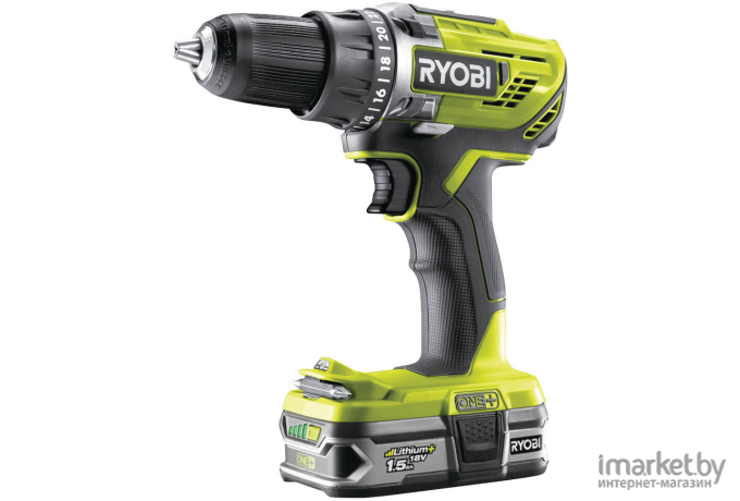 Дрель-шуруповерт RYOBI ONE+ R18DD3-215S [5133003774]