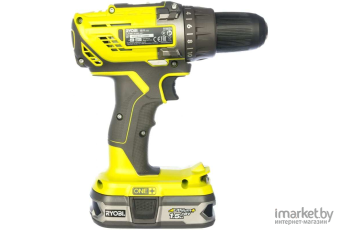 Дрель-шуруповерт RYOBI ONE+ R18DD3-215S [5133003774]