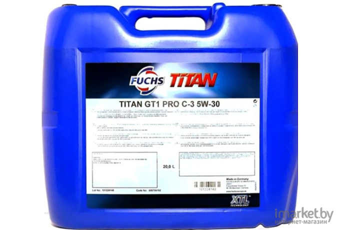 Моторное масло Fuchs Titan GT1 PRO C3 5W30 20л [601226380]