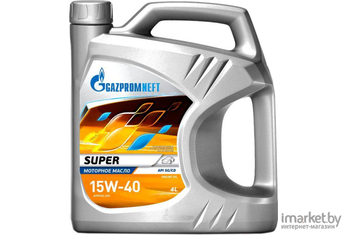Моторное масло Gazpromneft Super 15W40 5л [253142148]