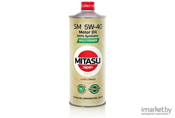 Моторное масло Mitasu Moly-Trimer SM 5W40 1л [MJ-M12-1]