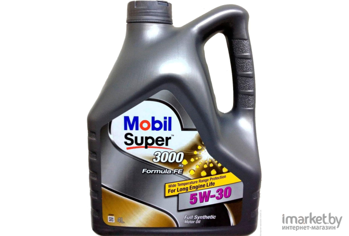 Моторное масло Mobil 1 Super 3000 X1 Formula FE 5W30 4л [152564]
