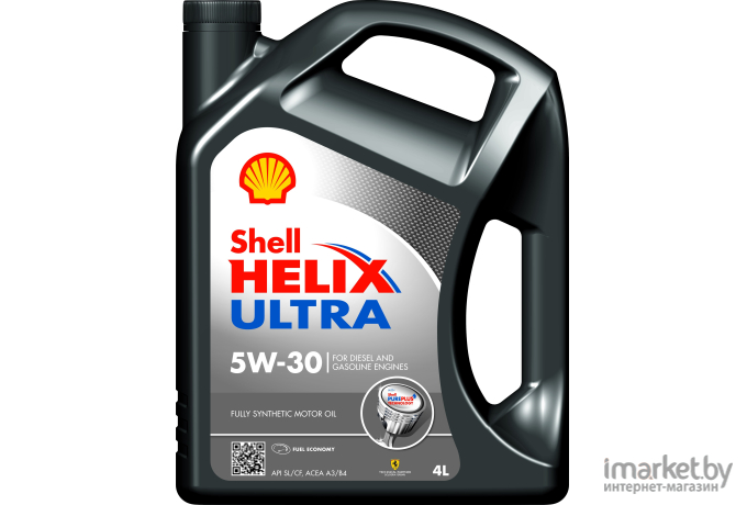 Моторное масло Shell Helix Ultra 5W30 4л [550046268]