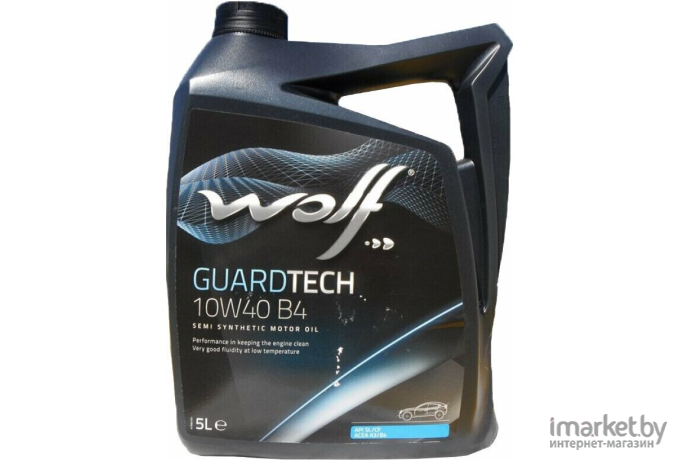 Моторное масло Wolf Guardtech B4 10W40 4л [23127/4]