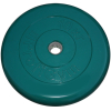 Диск для штанги ProfiGym 31 мм 10 кг обрезиненный зеленый