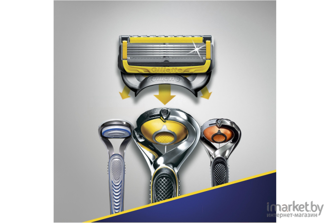 Сменные кассеты Gillette Fusion ProShield 4шт