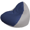 Кресло-мешок Flagman Relax P2.3-107 синий/белый