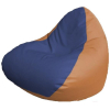 Кресло-мешок Flagman Relax P2.3-110 синий/оранжевый