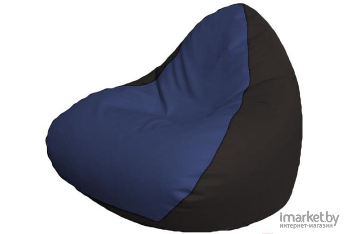 Кресло-мешок Flagman Relax P2.3-113 синий/черный