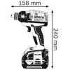 Гайковерт Bosch GDX 18 V-EC+кейс  ударный [0.601.9B9.107]