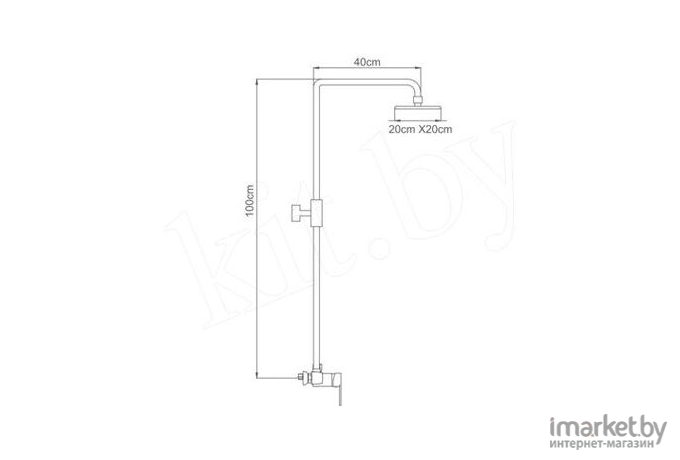 Душевая панель Ledeme L2409-1