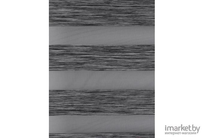 Рулонная штора Delfa Сантайм День-Ночь Натур МКД DN-4306 68x160 графит