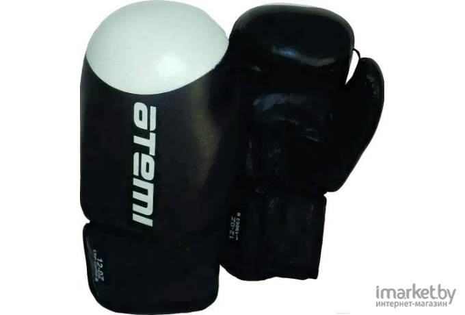 Боксерские перчатки Atemi LTB-19009 8 Oz черный/белый