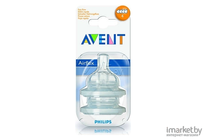 Соска Philips AVENT Classic+ SCF633/27 средний поток 2шт