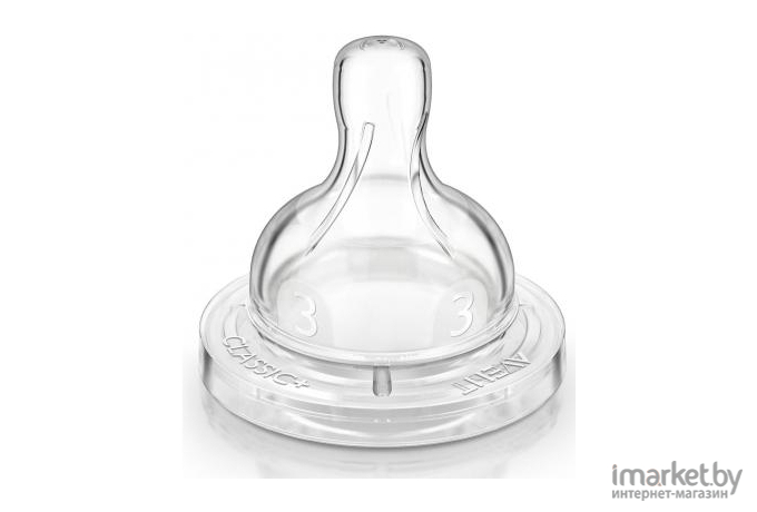 Соска Philips AVENT Classic+ SCF633/27 средний поток 2шт