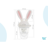 Ниблер Roxy-Kids Bunny Twist RFN-006 розовый