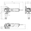 Угловая шлифмашина Metabo W 9-125 [600376010]