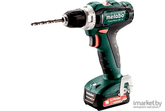 Дрель-шуруповерт Metabo PowerMaxx BS 12 [601036500]