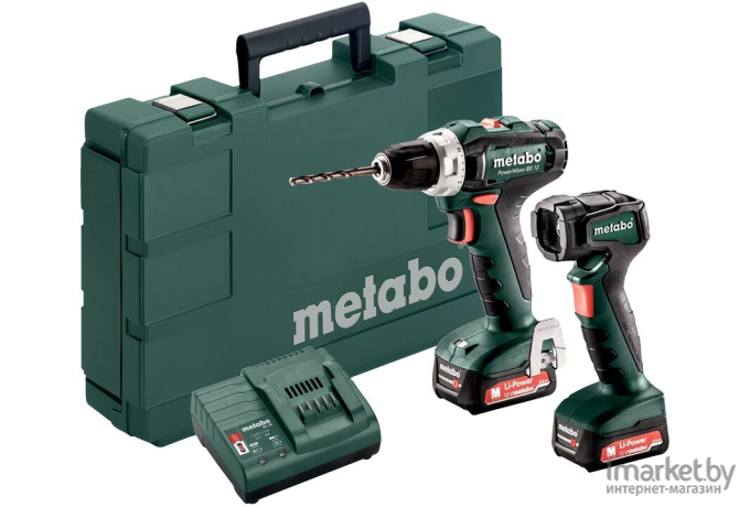 Дрель-шуруповерт Metabo PowerMaxx BS 12 [601036500]